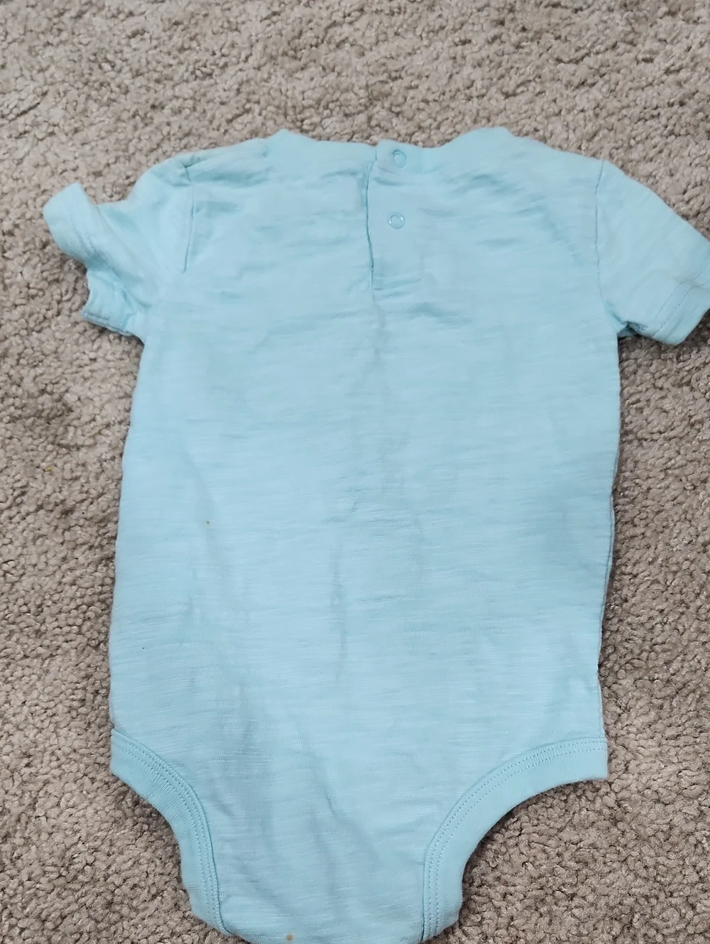 Handsome Dude Light Blue Baby One-Piece Bodysuit
